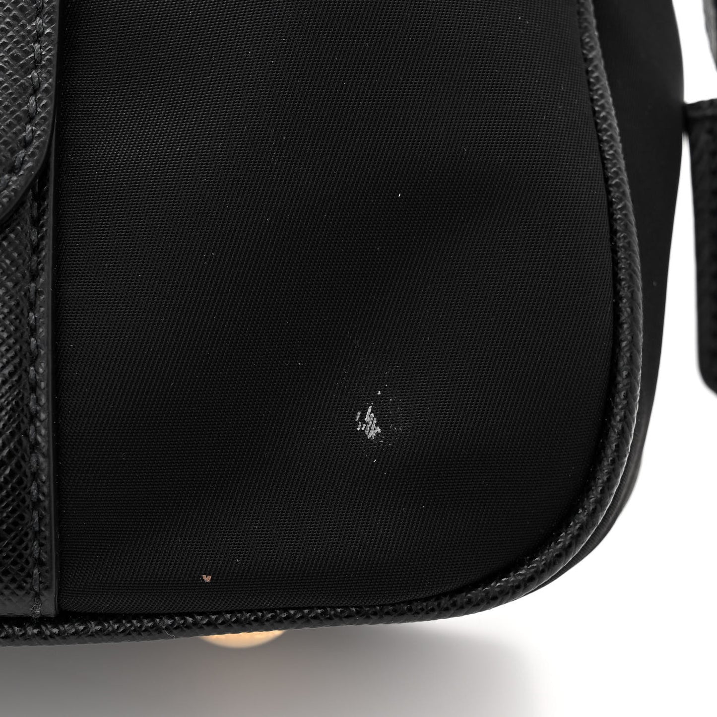 Tessuto Nylon Saffiano Bauletto Black