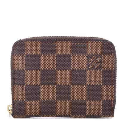 Louis Vuitton Damier Ebene Zippy Coin Purse 1 of 6