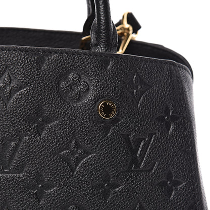 Louis Vuitton Empreinte Montaigne BB Black 9 of 9