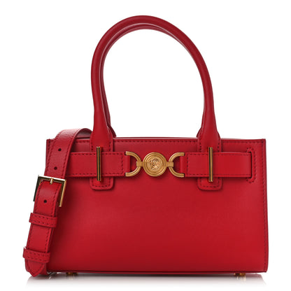 Versace Calfskin Small Medusa '95 Tote Bag Red 1 of 10