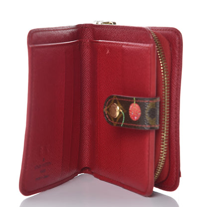 Louis Vuitton Monogram Cerises Compact Zippe Wallet 5 of 14