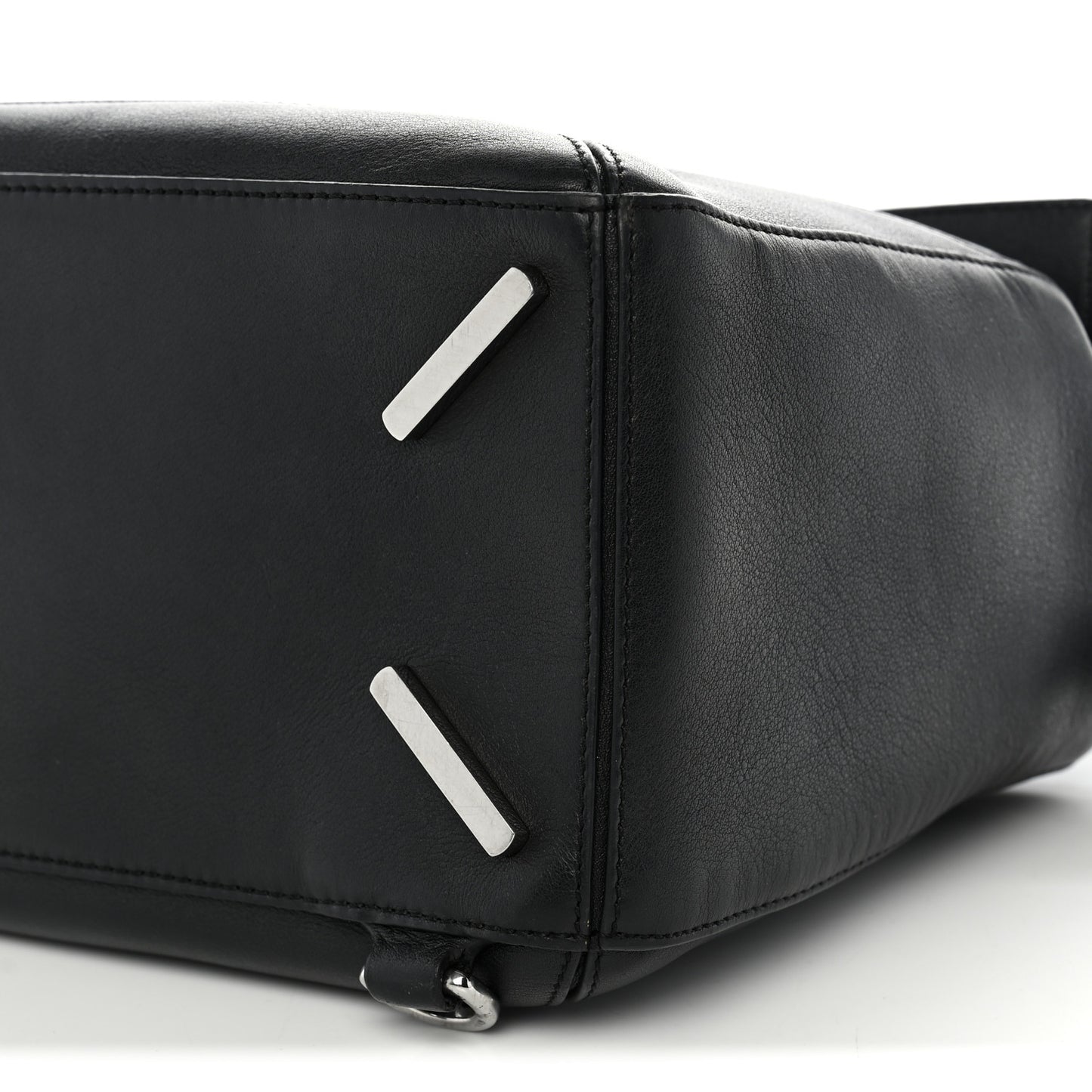 Calfskin Medium Puzzle Bag Black