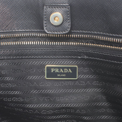 Prada Saffiano Lux Tote Nero Black 6 of 8
