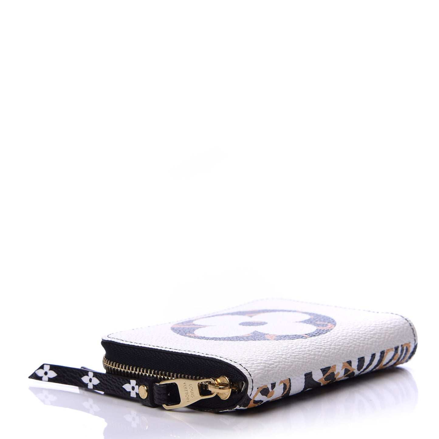 Monogram Giant Jungle Zippy Coin Purse Ivory