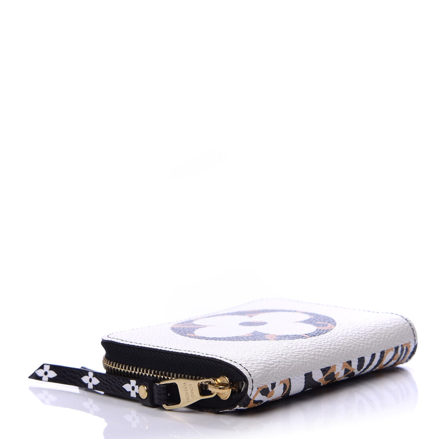 Louis Vuitton Monogram Giant Jungle Zippy Coin Purse Ivory 3 of 6