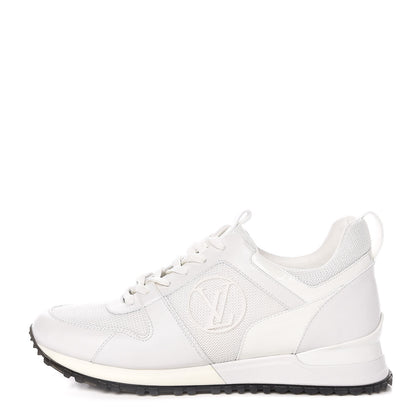 Louis Vuitton Calfskin Mesh Run Away Sneakers 39 White 1 of 10