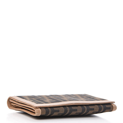 Fendi Zucca Continental Wallet Tobacco Brown 4 of 13