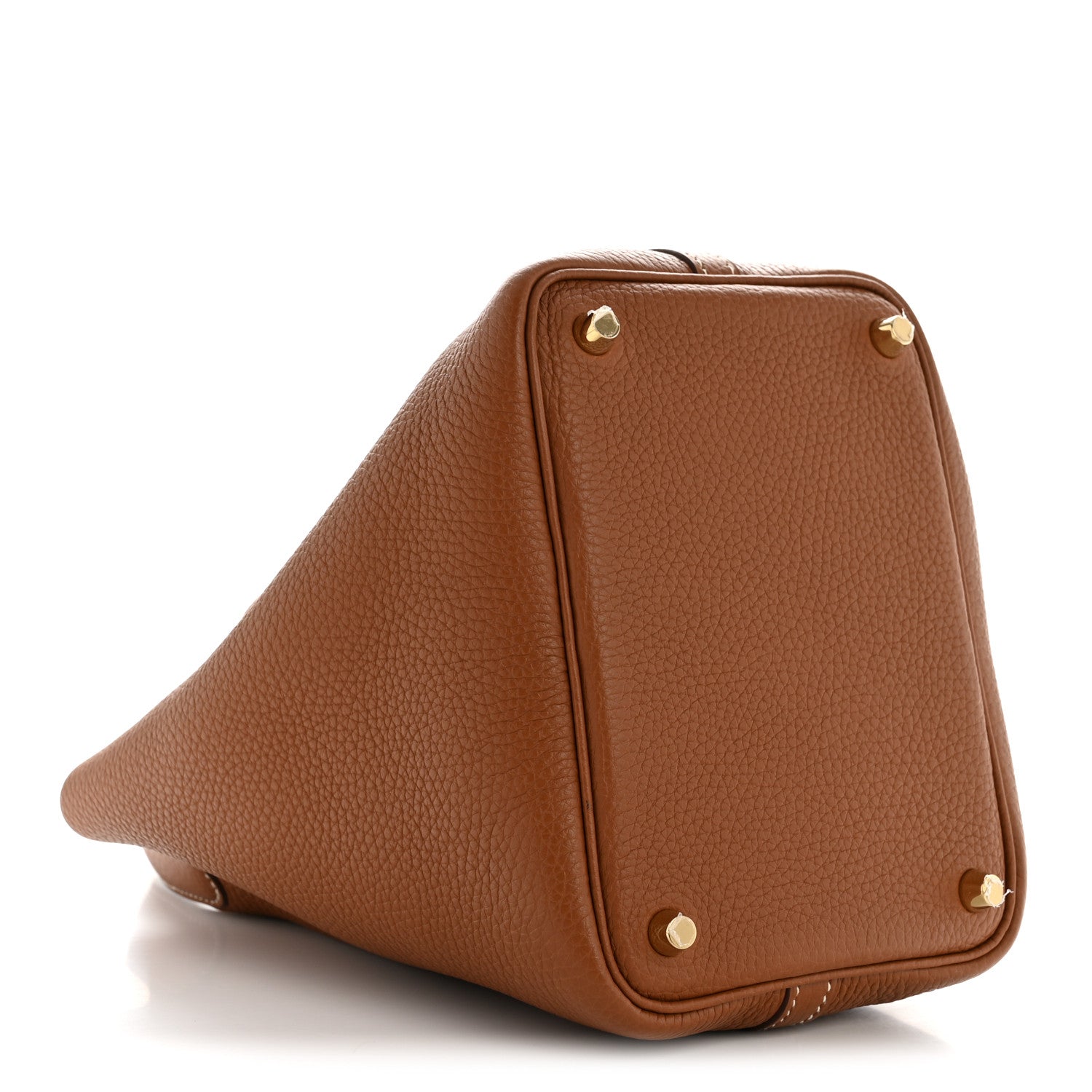 Hermes Taurillon Clemence Picotin Lock 18 PM Gold 4 of 11