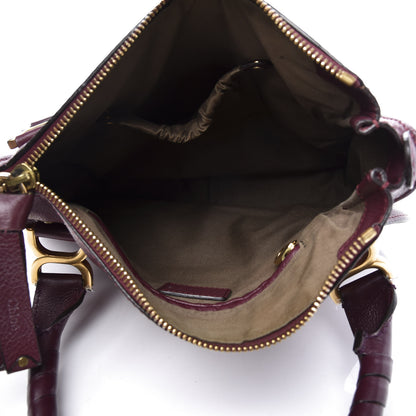 Chloe Calfskin Medium Marcie Satchel Wild Purple 4 of 11