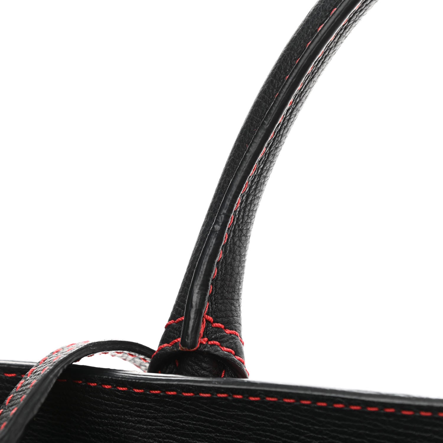Burberry Grainy Calfskin Patchwork Medium Banner Tote Red Multicolor 12 of 13