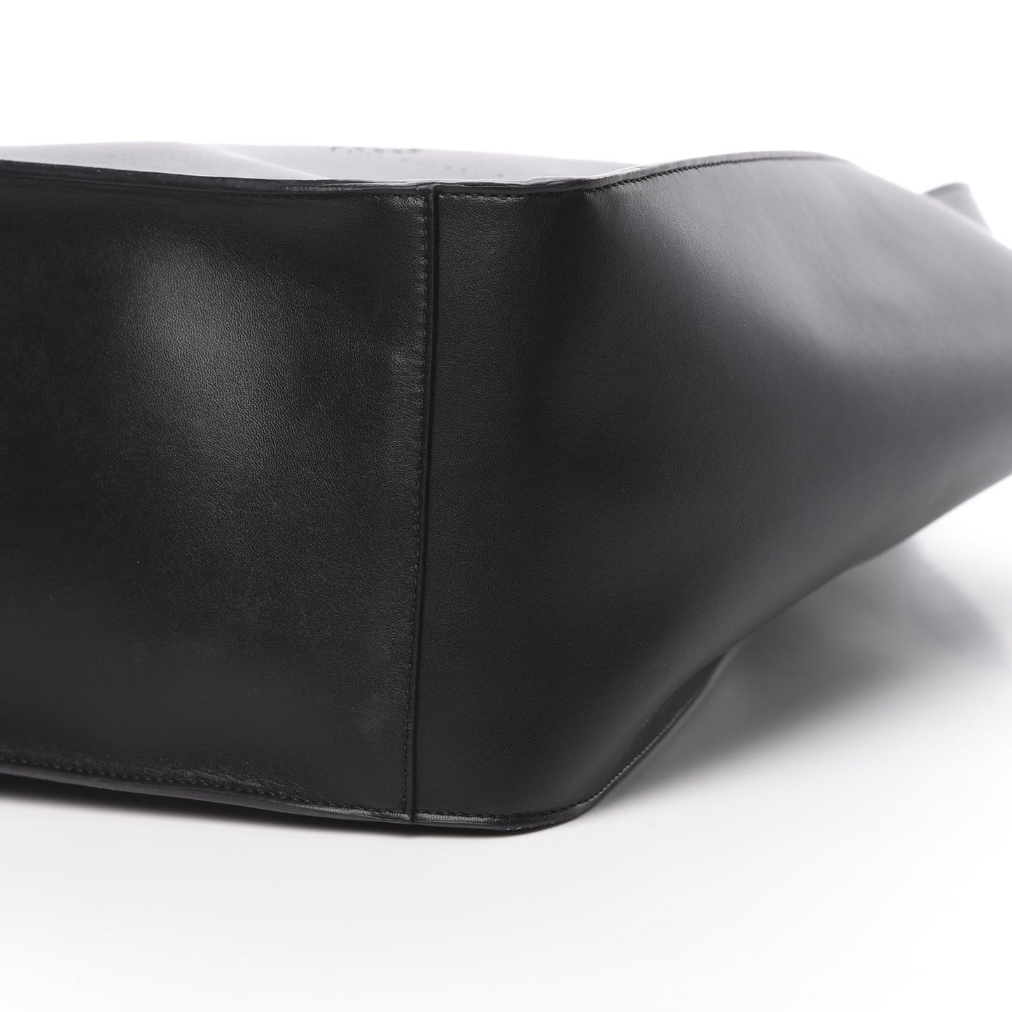 Eco Alter Nappa East West Perforated Tote Black