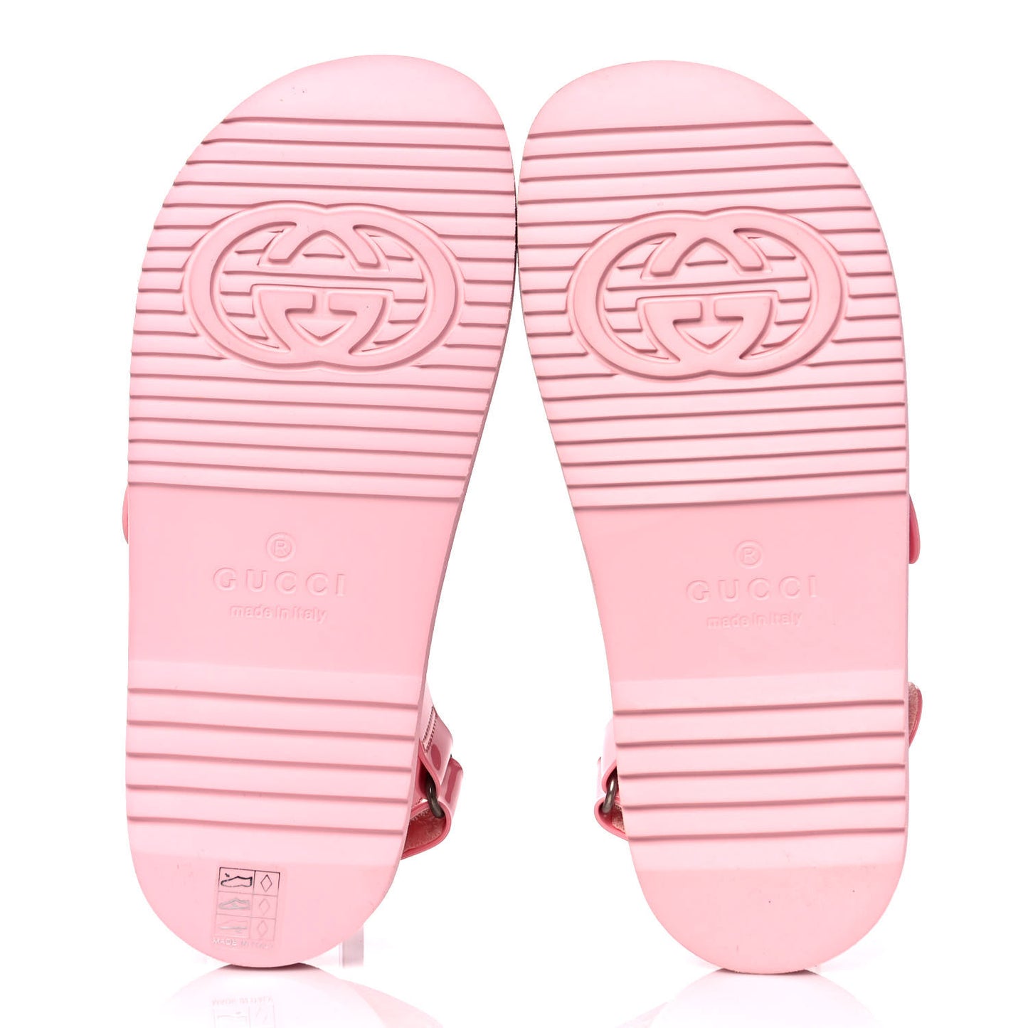 Rubber Mini Double G Womens Isla Dad Sandals 38 Wild Rose