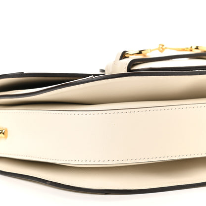 Gucci GG Supreme Monogram Horsebit 1955 Shoulder Bag Beige Mystic White 8 of 9