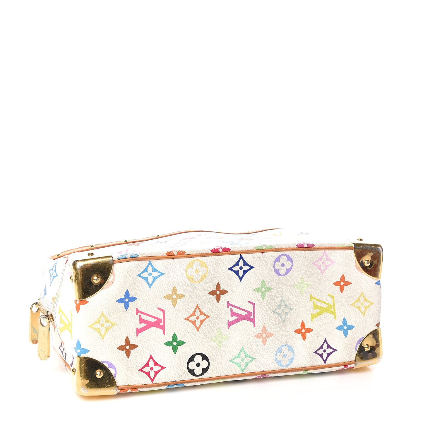 Monogram Multicolor Trouville White