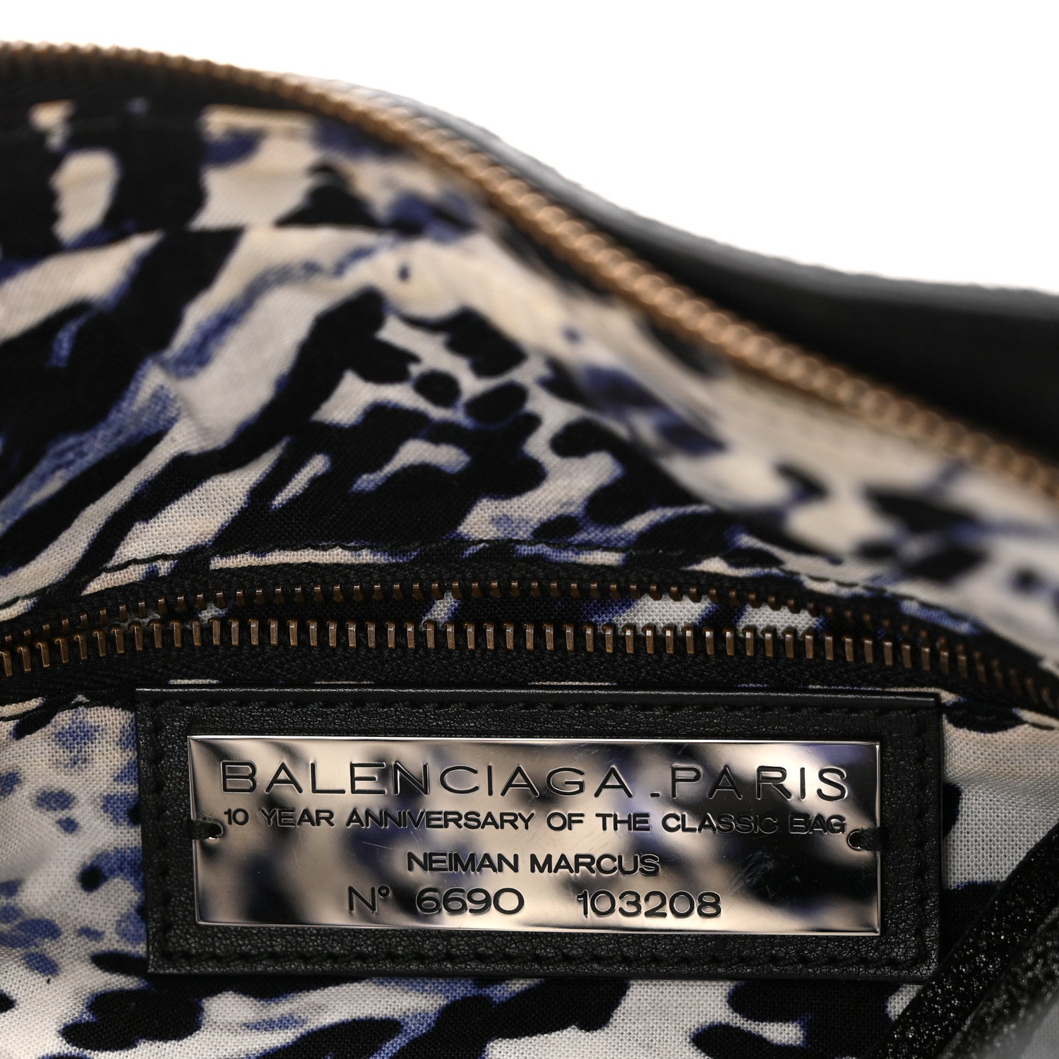 Balenciaga Craquele Calfskin Classic Hardware First Black 7 of 14