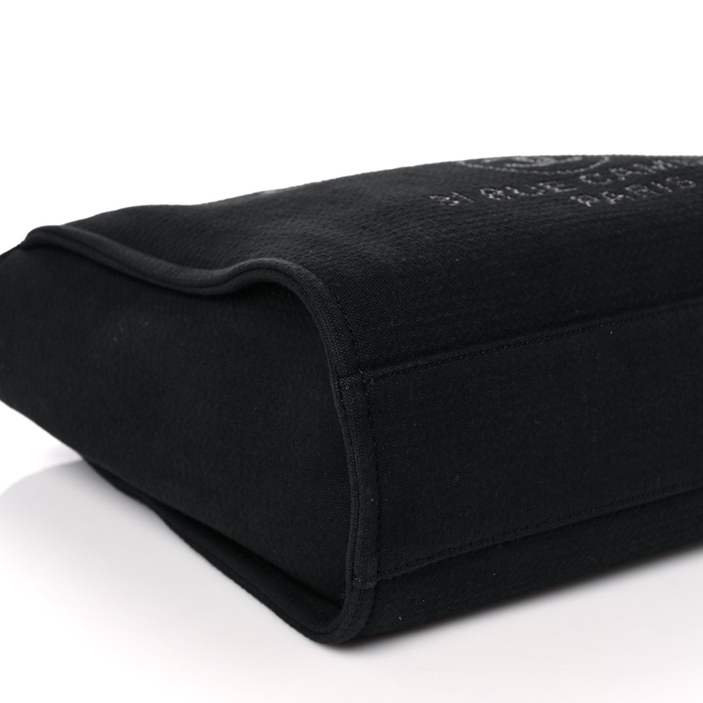 Mixed Fibers Small Deauville Tote Black
