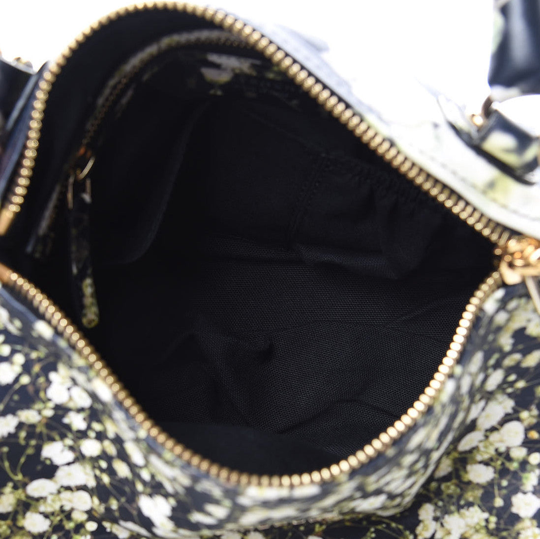Givenchy Lambskin Baby's Breath Print Medium Pandora Black 7 of 10