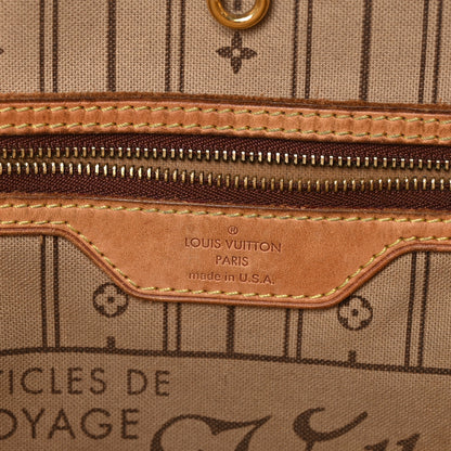 Louis Vuitton Monogram Neverfull MM 6 of 10