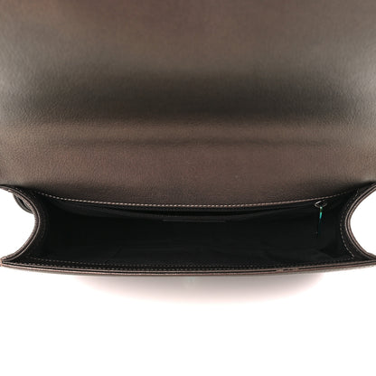 Chanel Iridescent Goatskin Quilted New Medium Boy Flap Dark Gold 5 of 10