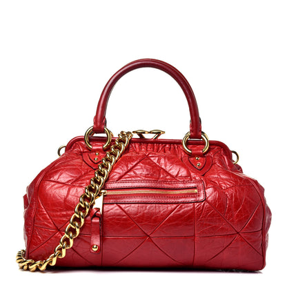 Marc Jacobs Calfskin Patchwork Stam Red 1 of 10