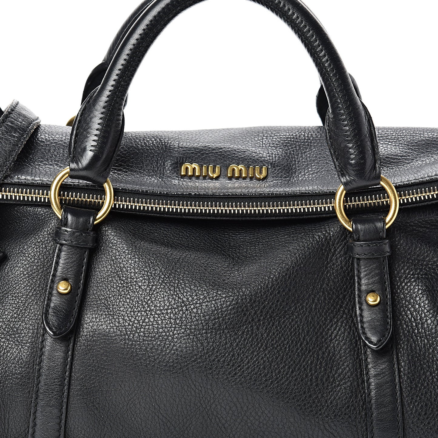 Vitello Medium Bow Bag Black