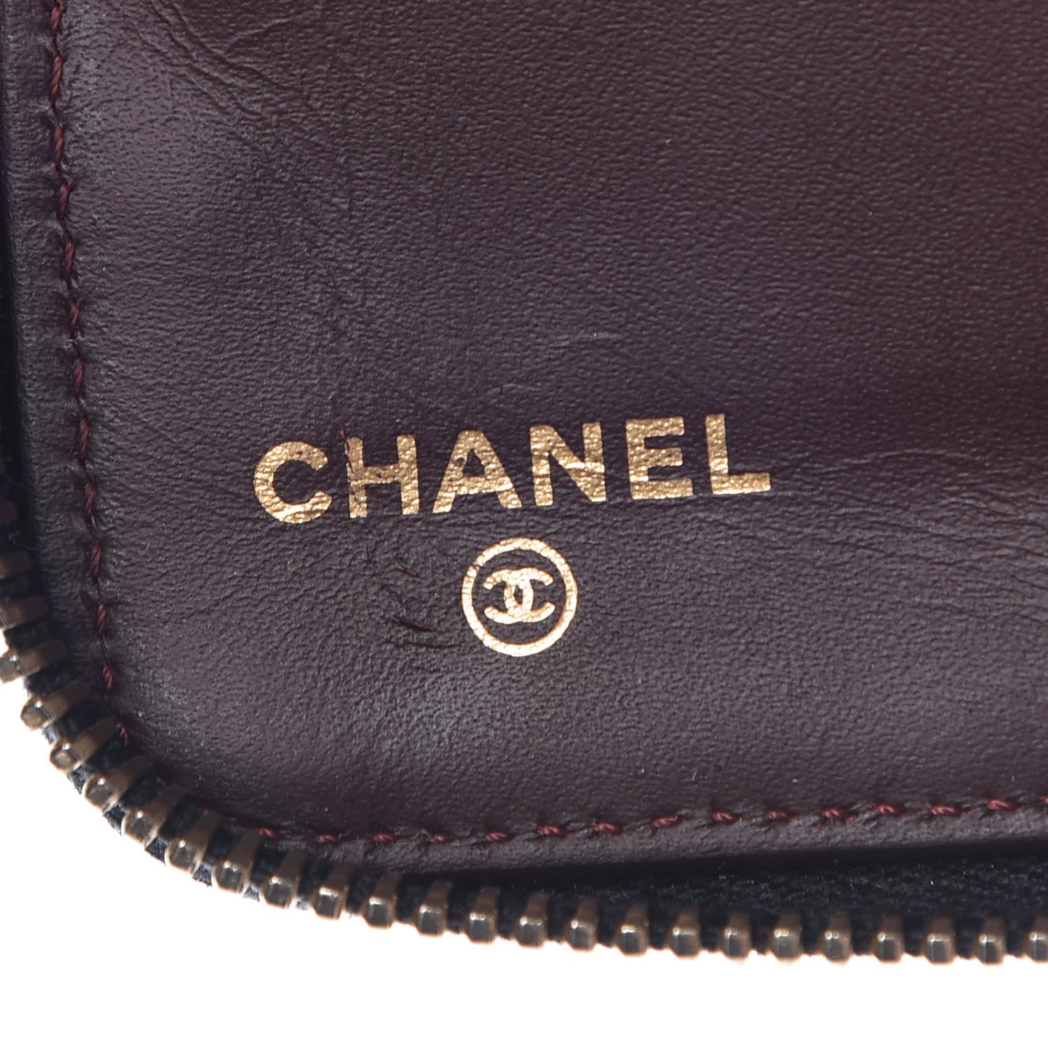 Chanel Caviar Quilted Large Zip Around Organizer Wallet Black 6 of 14