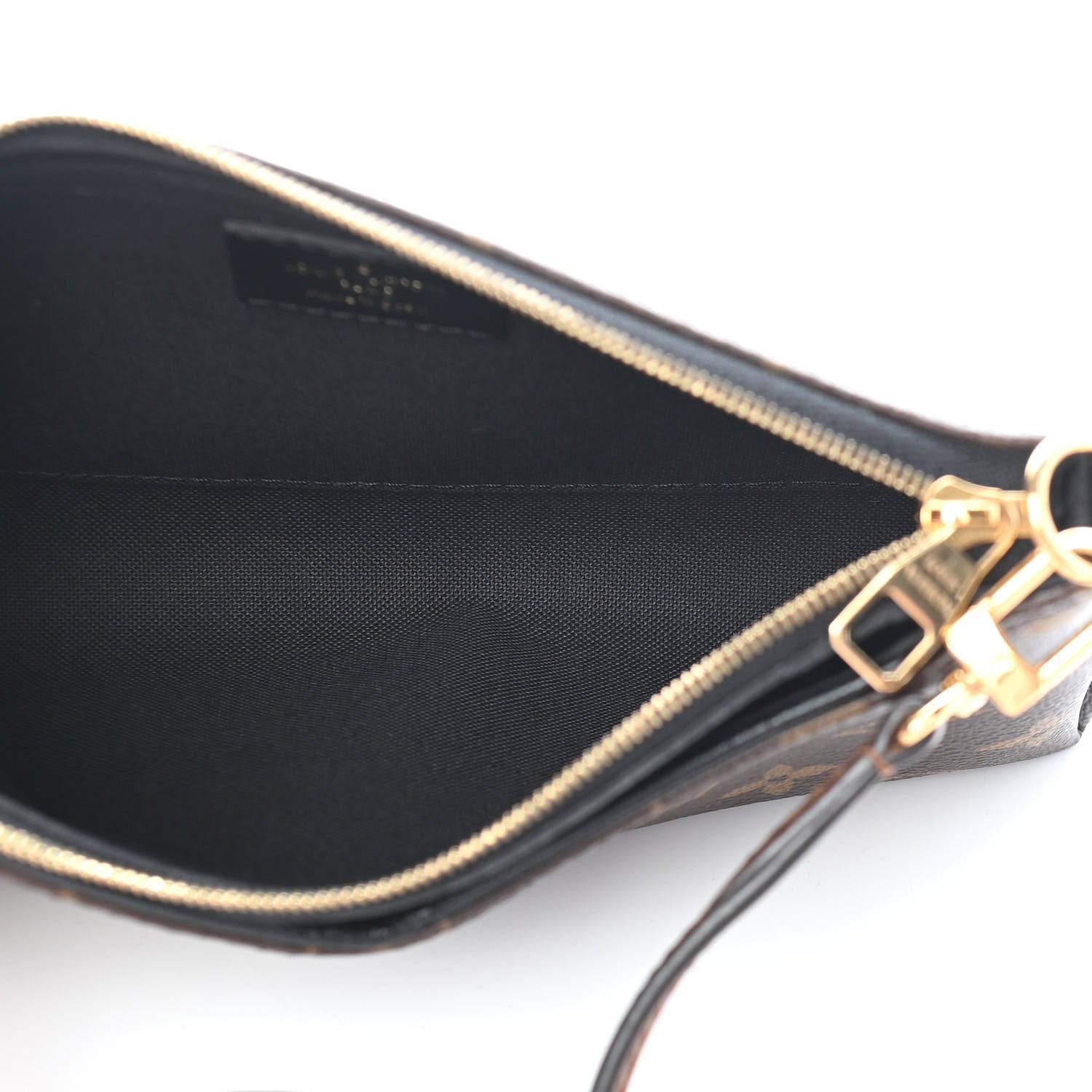 Louis Vuitton Monogram Pallas Clutch Black 6 of 8