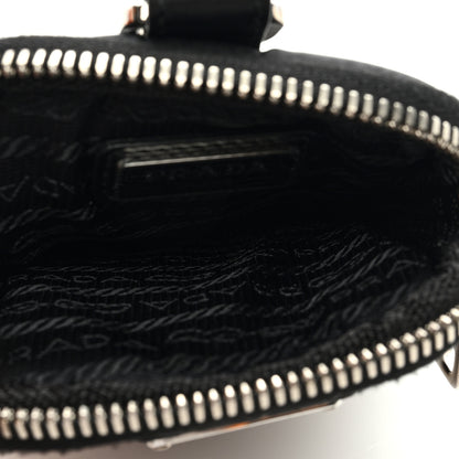 Prada Tessuto Nylon Mini Pouch Black 5 of 6