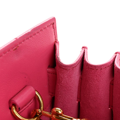 Saint Laurent Calfskin Nano Sac De Jour Lipstick Fuchsia 14 of 16