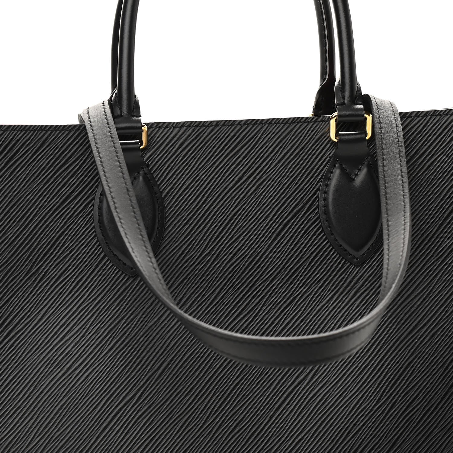 Louis Vuitton Epi Onthego MM Black 7 of 9