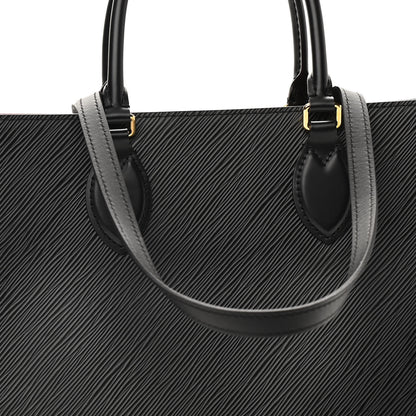Louis Vuitton Epi Onthego MM Black 7 of 9