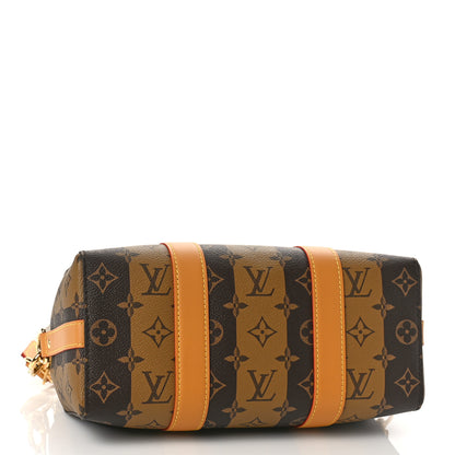 Louis Vuitton X NIGO Reverse Monogram Stripes City Keepall Bandouliere Brown 4 of 8