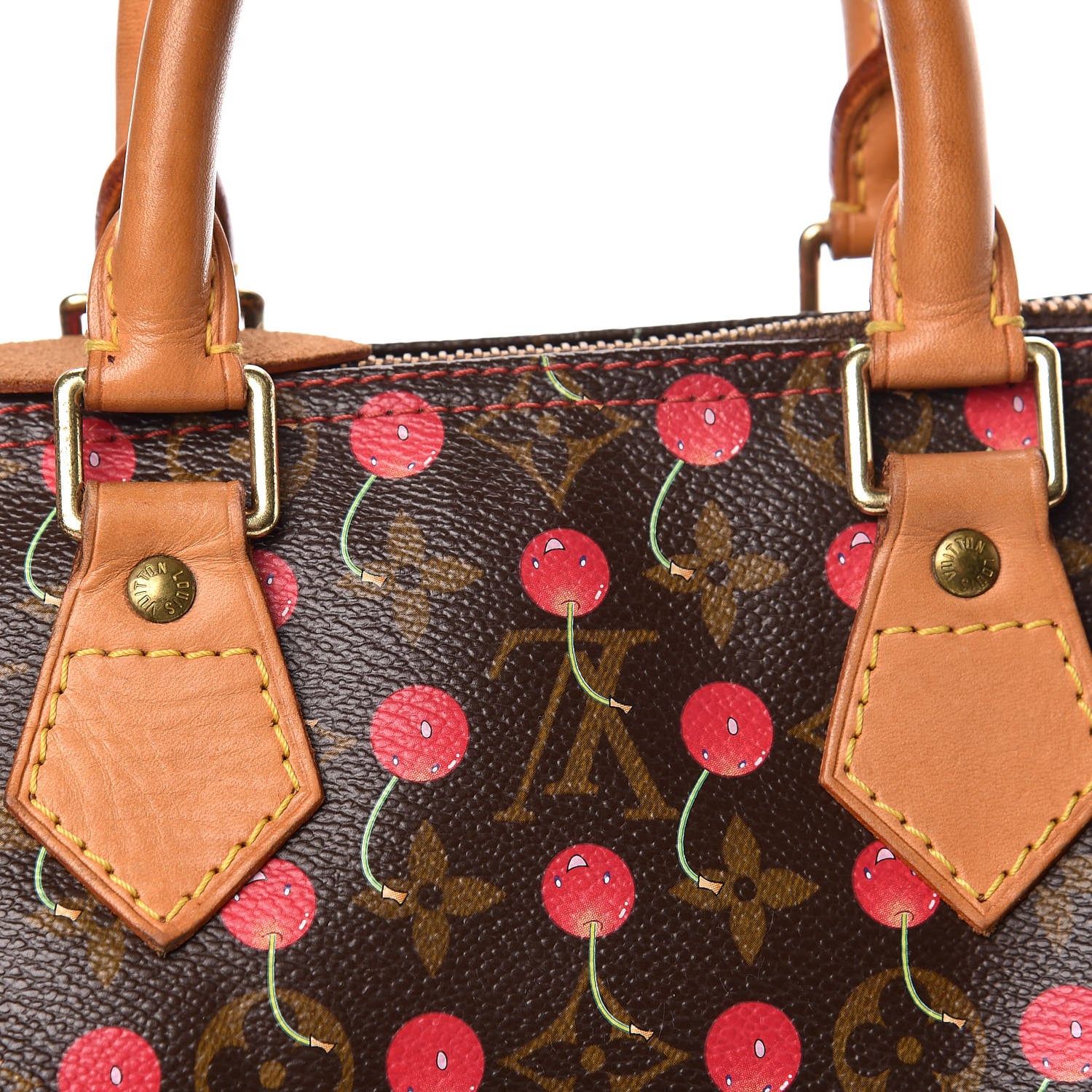 Louis Vuitton Monogram Cerises Speedy 25 14 of 15