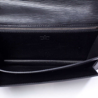 Louis Vuitton Epi Pochette Sellier Dragonne Clutch Black 9 of 10
