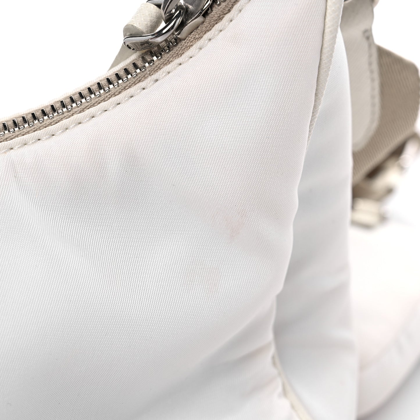 Nylon Re-Edition 2005 Shoulder Bag White