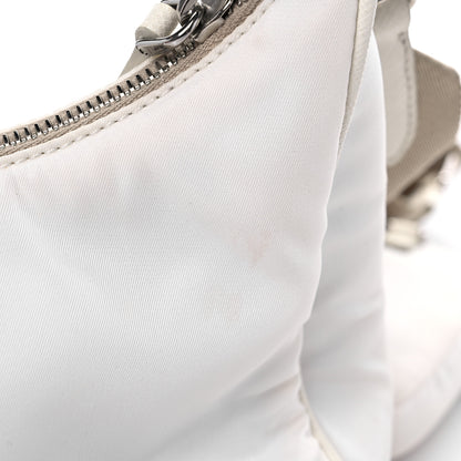 Prada Nylon Re-Edition 2005 Shoulder Bag White 13 of 14