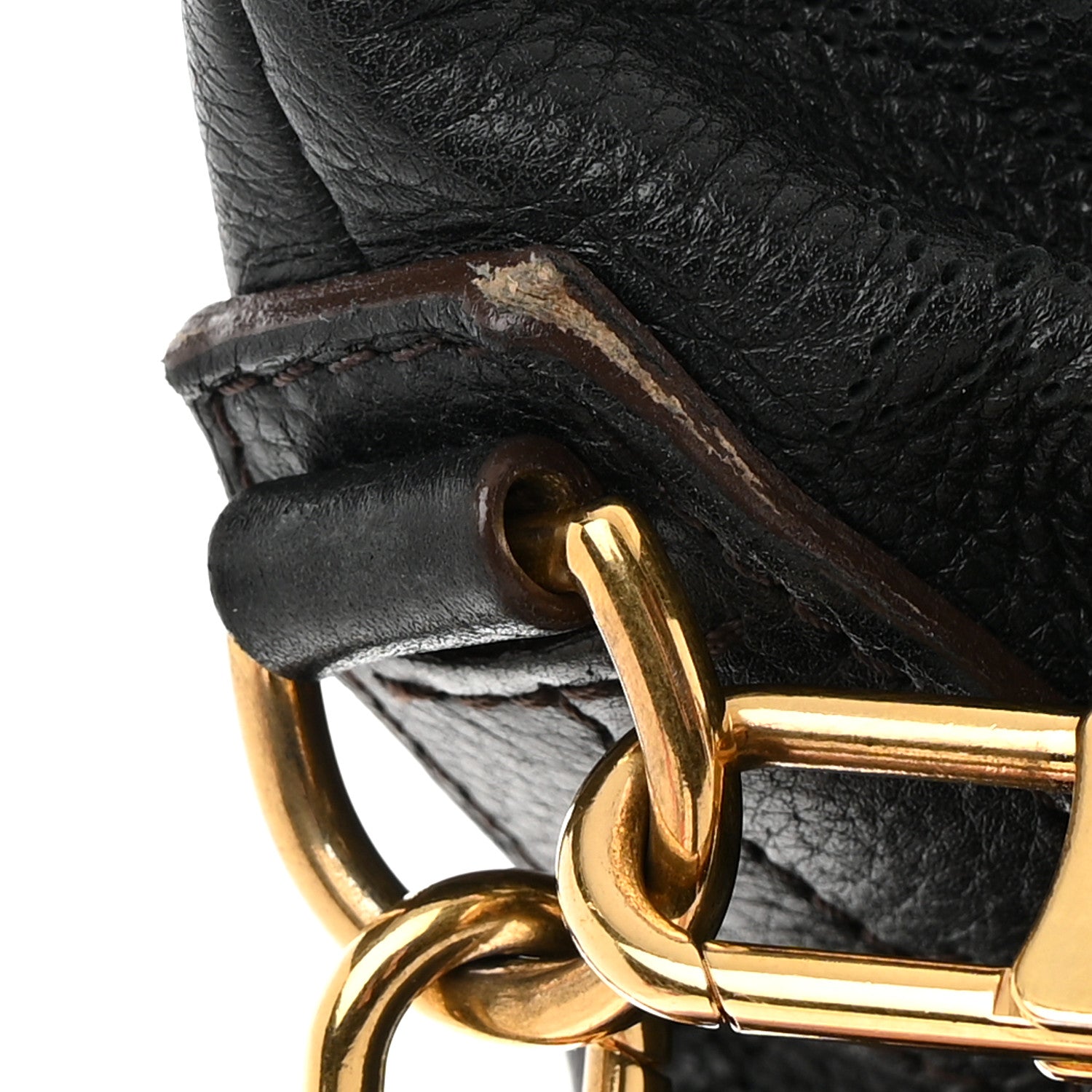Louis Vuitton Mahina Selene MM Black 15 of 15