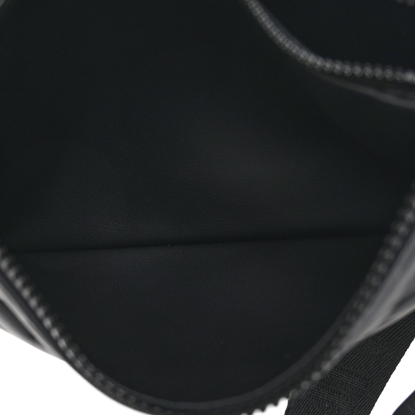 Matte Lambskin Embossed Monogram Black Out Coussin PM All Black
