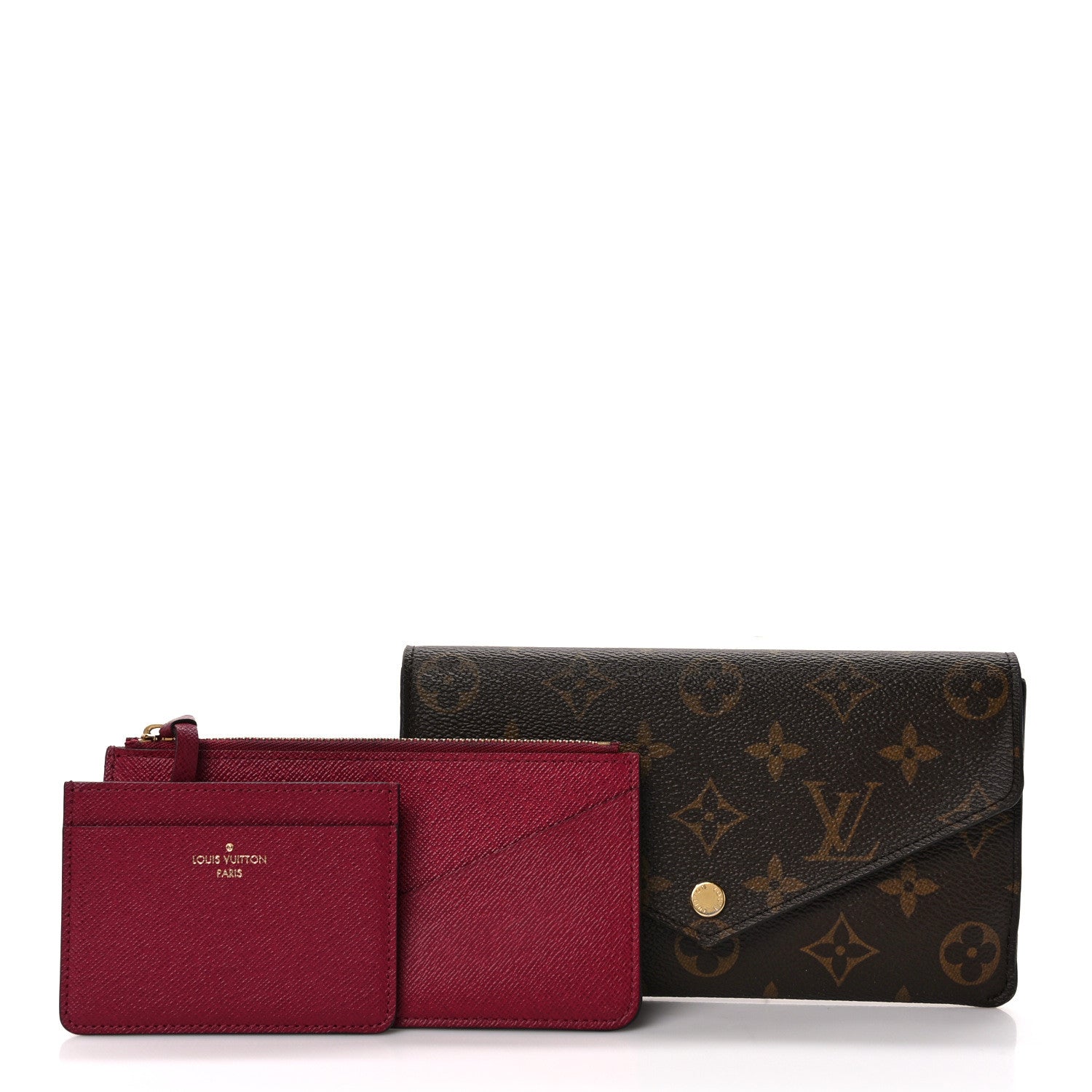 Louis Vuitton Monogram Jeanne Wallet Fuchsia 3 of 11