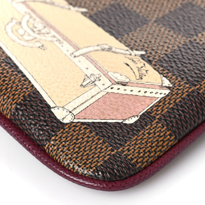 Louis Vuitton Damier Ebene Milla MM Trunk Pochette 8 of 8