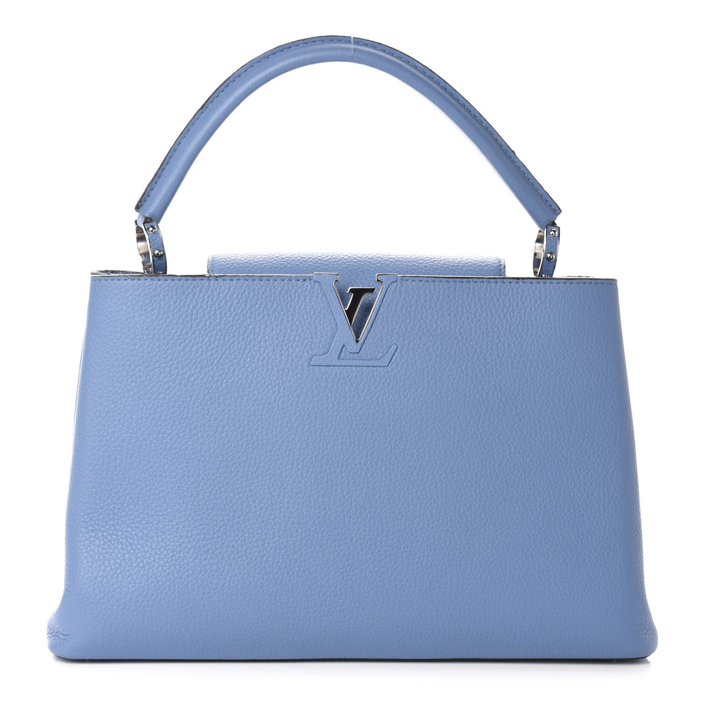 Taurillon Capucines MM Bleuet