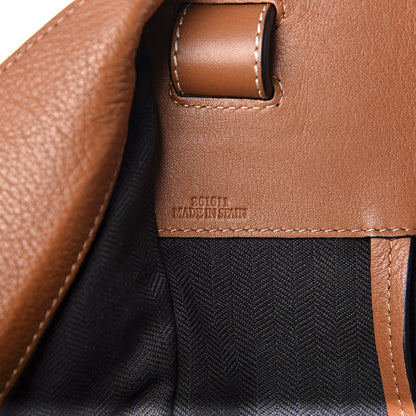 Loewe Calfskin Denim Medium Hammock Shoulder Bag Multitone Tan 10 of 10