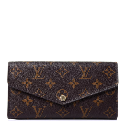 Louis Vuitton Monogram Sarah Wallet NM 1 of 10