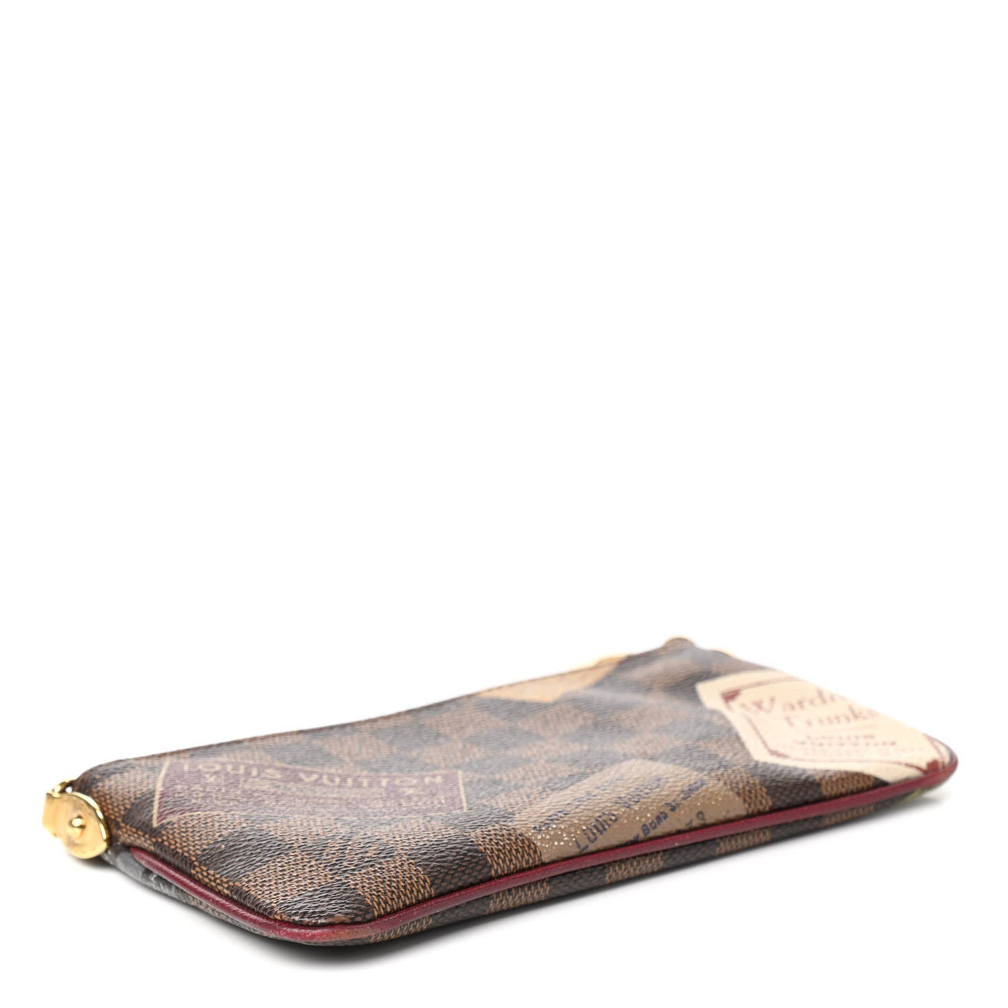 Damier Ebene Trunks Labels Pochette Milla MM