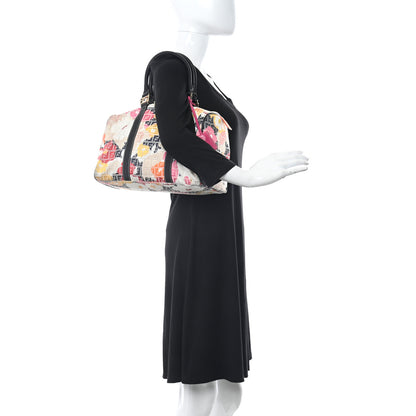 Fendi Zucchino Vitello Floral Forever Boston Beige Multicolor 2 of 12
