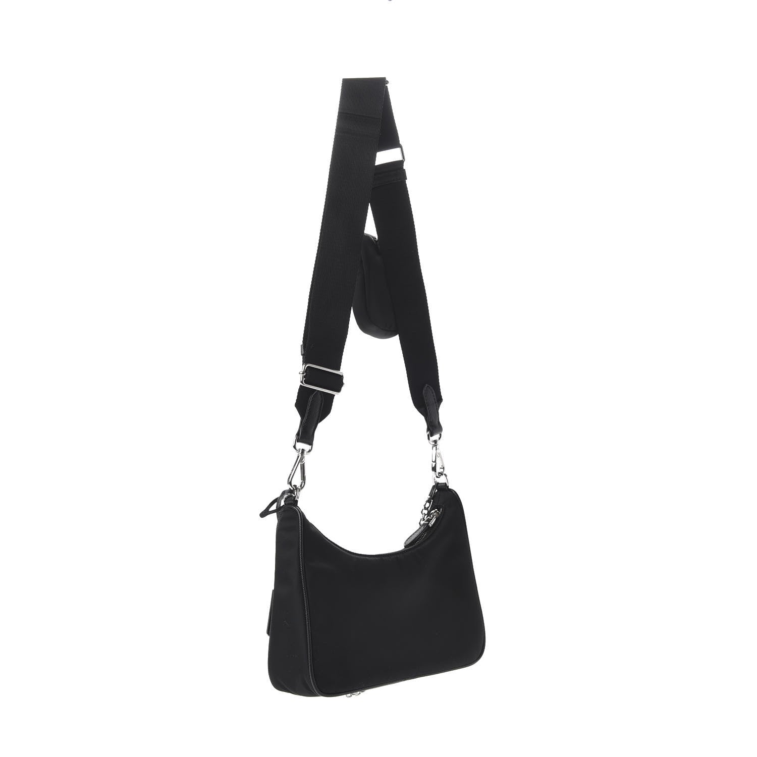 Prada Nylon Re-Edition 2005 Shoulder Bag Black 3 of 10