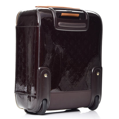 Louis Vuitton Vernis Pegase 45 Rolling Luggage Amarante 2 of 19
