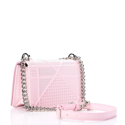 Christian Dior Patent Micro-Cannage Small Diorama Flap Bag Rose 4 of 7