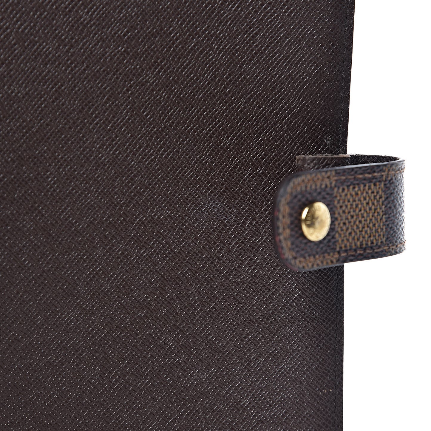 Damier Ebene Medium Ring Agenda Cover