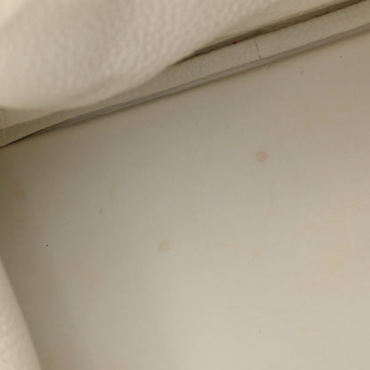 Hermes Taurillon Clemence Lindy 30 White 12 of 12